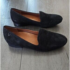 Vionic Black Suede Loafers